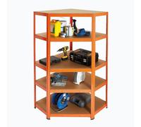 1.8M Boltless 5-Tier Shelving Unit - Heavy-Duty Adjustable Storage