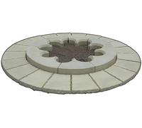 1.8M Cathedral Planter Paving Patio Slabs Stone Circle