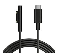 1.8M Connect to USB-C Charging Cable for Surface Supports PD up to 45W | USB Male to Magnetic Charge Cable for Microsoft Surface Pro 7/6/5/4/3 Laptop1/2/3 Book Fast Charging Durable (15V/3A)