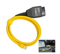 1.8M Enet Cable for BMW - Ethernet to OBDII RJ45 Adapter for F-Series,OBD2 Cable,Ethernet to OBD2 RJ45 Cable,OBD Cable,Compatible with ESYS,ICOM,Bootmod3,ISTA,Coding & Single Module Programming