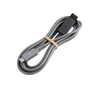 1.8M Gray PVC Type C Power Cable Fast Charging Wire for Game Console Devices Chargers Cord Line Portable Game Comfort Device