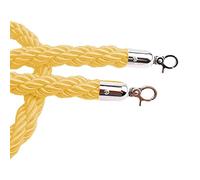 1.8m HeavyDuty Hemp Rope with Silver Hooksating Safety Line for Indoor/Outdoor Events Durable Staging Rope Secure and Reliable for Event Management