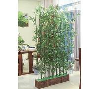 1.8M Tall Artificial Bamboo TreeFaux Plant for Indoor Home Decor Office Partition Easy Maintenance Fake Floor Plant in Pot (18 x 1m)