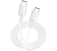 1.8m USB C to USB C Charger Cable for Samsung S26 Ultra, 60W 5A Cable USBC to Type C Lead Wire PD Fast Charging for Galaxy A16/A17/A57/A37/A56/A26/A36/S26+/S25/S24/S23/S22/S21/Tab A11+/Z Flip7, White