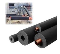 1.8m Waterproof Pipe Insulation Foam Tubing Anti -freezing Central Heating External Condensate Pipes Handle Grip Support Pipe Insulation 6mm 13mm 16mm 20mm 25mm 32mm 50mm 63mm 76mm 90mm 110mm ( Size :
