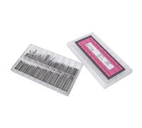 1.8mm Professional Watch Spring Bars Strap Link Pins, 270pcs Metal Repair Accessory Set, with Separate Compartment Container, Suitable for Watch Makers and Repairing Workers, 0.07in Diameter
