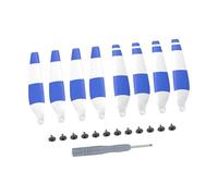 1. 8PCS 6030F Carbon-Fiber Propellers For 3/4 Models Low Noise & Balanced Colorful Two Side Replacement Propellers