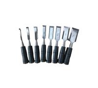 1/8Pcs Wood Chisel Set Core-Hung Carving Flat Carpenter Tool for Woodworking 6mm to 38mm(8pc Set)