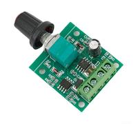 1 8V 12V DC Motor Speed Controller with Adjustable Potentiometer Compact Size 32x32x15mm for Convenient Use
