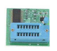 1.8V SPI Flash Adapter Board for Winbond Electronics, Portable 1.8V Conversion for Computer Motherboard, Green Plastic .6x1.5x0.5inch