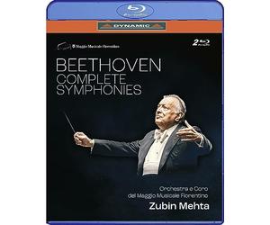 ベートーヴェン：交響曲全集 第1番-第9番 [Blu-ray]