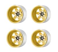 1.9 Inch Beadlock Wheel Rim Hub Metal For TRX4 For Axial For SCX10 90046 UTB18 1/10 RC Crawler Car Upgrades Components Rc Drift Cars Wheels