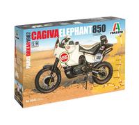 1:9 Italeri Cagiva Elephant 850 Paris-Dakar 1987 Moto Bike Kit IT4643 Model