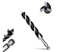 1"×9" Premium Tri-Flute Auger Drill Bit - Hex Shank Wood Boring Bit for Fast & Clean Drilling in Hard/Soft Wood, Stump, Plastic, Drywall | Professional-Grade, Self-Centering