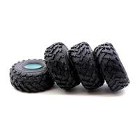 1.9 Rc Crawler Tires For Traxxas For TRX-4 1/10 Car Upgrade Parts | 1.9 soft rubber crawler tires foam inserts for rock grip and stable For climbing on technical trails Tires