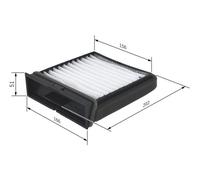 BOSCH 1 987 432 157 Pollen filter