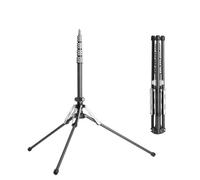 1.9M Carbon Fiber Photography Light Stand 1/4 Screw Adjustable Tripod Portable Lamp Holder for Flash Softbox