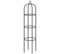 1.9M Heavy Duty Metal Garden Obelisk Climbing Floral Decor Plant Flower Support Trellis