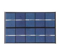 1.9W 5V Mini Solar Panel | High - Efficiency Polysilicon Solar Charger for Outdoor Camping/DIY Projects/Battery Charging | Weatherproof & Oxidation Defiant