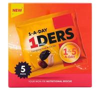 1-A-Day 1DERS Energising Fruit & Nut Mix,5 x 30g per Pack,Suitable for vegans