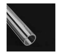 1 Acrylic Clear Rigid Round Tube 100mm OD 2.5-40mm ID