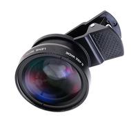 1. Adjustable 0.45x Wide/Macro Lens Set With Clip-On Mount For Smartphone Photography Phone Lens For Closes Up Shot