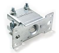 1" Aerial Pole/Mast Bracket - Perfect for Fascia/Loft/Wall Mount - Outdoor Sat Clamp - Loops