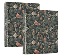 1 and A Half Inch Binder Three-Ringing with Clipboard Pack of 1/2 Office 200 Sheets