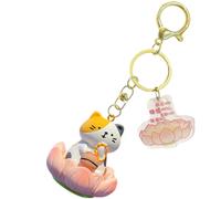 (1) Animal Doll Pendant,Good Luck Doll Keychain Charm - Multi-Purpose Jewelry Decoration for Mobile Phones, Backpack, Bags, Car Keys