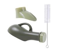 1 Anti-Spill Urine Bottle, 1 Interface, 1 Brush, Urine Sample Jar, Screw Cap Design, Urinal Bottle, Portable Urinal, Bed Travel Essential, Suitable for Adults and Children