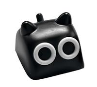 1. Artistic Resin Key Cap for Mechanical Keyboard Customizable Design Typing and Vibrant Color Options (1PC) Cute Kitten Key Cap