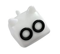 1. Artistic Resin Keycaps For Mechanical Keyboards Customizable Design Typing & Vibrant Color Options (1PC) Cartoon Kitten Keycaps