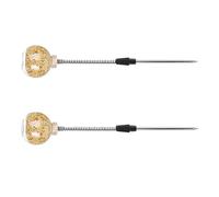 1. Automatic Chicken Feeder Toy With Spring Dispenser Promotes Slow Eating & Reduces Hen Boredom Via Foraging Activity Metal Chicken Feeder Toy