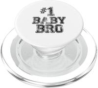 #1 Baby Bro Brother - Number One PopSockets PopGrip for MagSafe