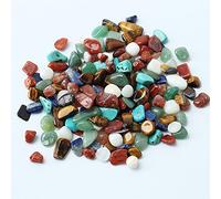 1 Bag 100g Colorful Mixed Irregular Shape Tumbled Stones Rock Gem Beads Glass Gems for Table Scatters, Fake Ice Cubes Gems Gemstones Vase Fillers
