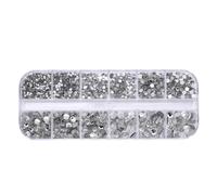 1 Bag Glass Crystal Special-Shaped Small Eye-catching Shining Nail Rhinestones DIY Handcraft Different Style s for 430 White
