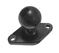 1'' Ball Base Adapter Metal Construction with Rubberized Coating on Suitable for Tablets Phone Devices Base Mount