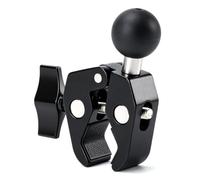 1" Ball C-Clamp Mount Base, Compatible with RAM B-Size Double Socket Arms
