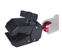 1'' Ball Clamp Mount Base, Aluminum Alloy Ball, Fit Handlebar Rail 0.39'' to 1.73'' in Diameter, Fit for RAM Mounts B Size 1 Inch Ball Double Socket Arm & Bike Motorcycle Radio Phone Holder