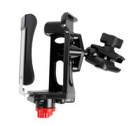 1" Ball Cup Drink Holder with 2.36" Aluminum Arm, Extra Large Adjustable Size Water Bottle Holder for 2.36-3.54" Dia Bottles, Fits RAM Mounts & Motorcycle/Bike 1" Ball Mount