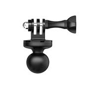 1" Ball Mount Adapter for Insta360 One X2, X, One R, RS, GO 2, GoPro Hero, Compatible with RAM Ball Head Mounts B Size Double Socket Arm