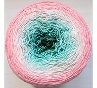 1 Ball YarnArt Flowers Moonlight Glitter Cotton Yarn, Soft, Rainbow Crochet, Metallic Lurex Handknit Shiny, Silvery Cake, Multicolor Cotton, Weight 9.17oz Length 1093 Yards, Sport Yarn 3292
