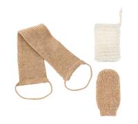 1 Bath Towel And 1 Bath Mitt, With 1 Bubble Net, Bath Accessories, Body Cleaning Tools, Bathroom Supplies