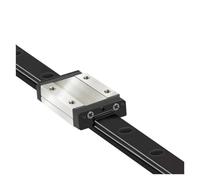 1 black linear guide rail 50mm to 550mm, with 1 MGN12H slider blackened for rust prevention(530mm)
