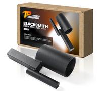 1" Blacksmith Hardy Anvil Tool, Hardy Turning Bending Forge Scrolling Twisting Jig(Black)