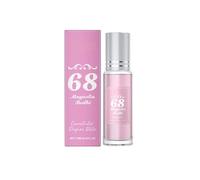 1 Bottle of Women's Romantic Perfume Portable Mini Roll-On Body Spray, 15ml, 5 scents for body, hair, behind the ears, wrists (Cymbidium)