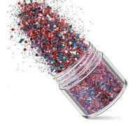 1 Bottle Rose Gold Silver Nail Art Glitter Sequins 3D Sparkly Paillette Charms Mix Size Pigment Powder DIY Nail Decorations-009-1box 10ml