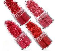 1 Bottle Rose Gold Silver Nail Art Glitter Sequins 3D Sparkly Paillette Charms Mix Size Pigment Powder DIY Nail Decorations-210-1box 10ml