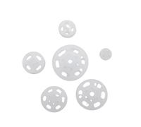 1 Box/10 Set Invisible Small Plastic Snap Buttons Sew-on Snap Buttons Press Button for Sewing Clothing