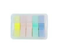 1 Box 100pcs Index Stickers Extractable Sticky Tabs Page Markers Sticky Index Tabs Writable Page Sticky Notes Transparent Color Professional Design